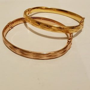 Brazilian gold earring and pendant jewelry set